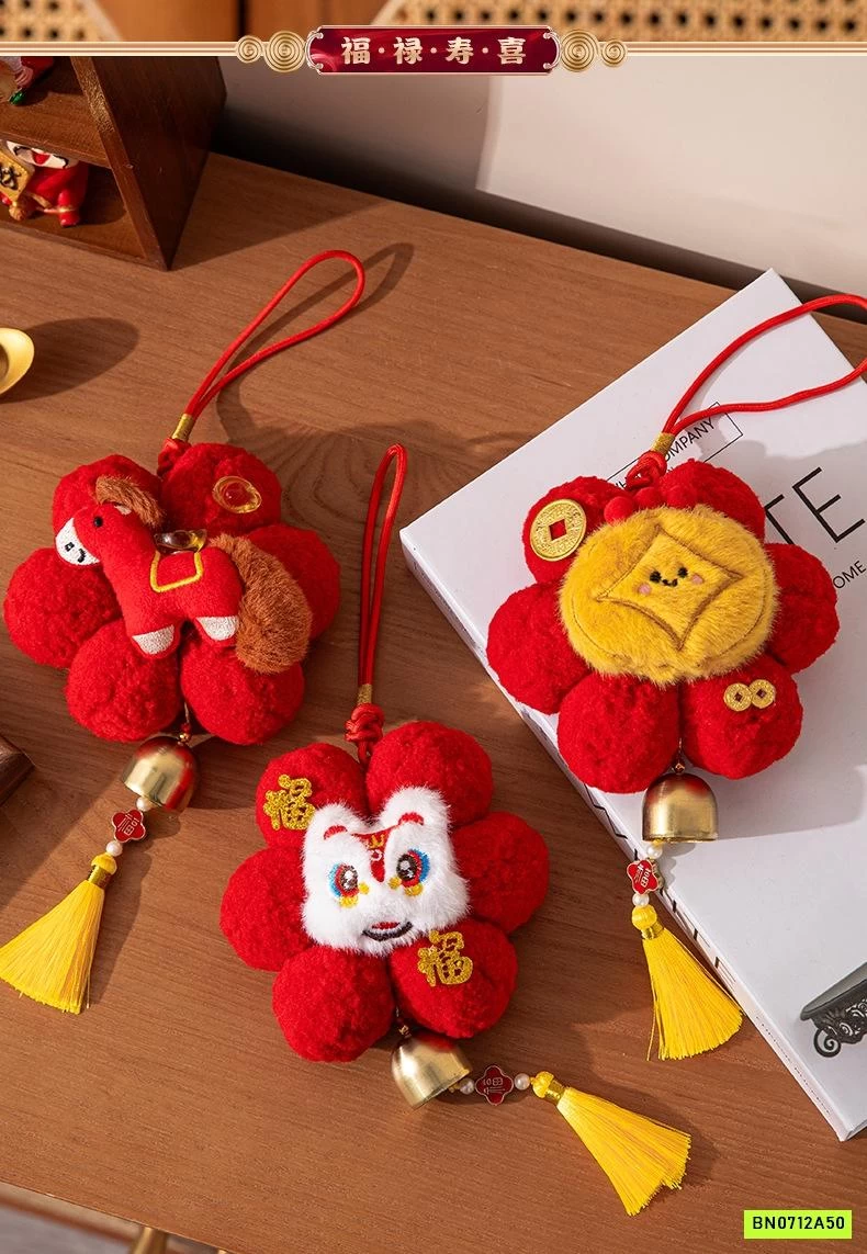 MÓC TREO TẾT CÓ CHUÔNG MAY MẮN