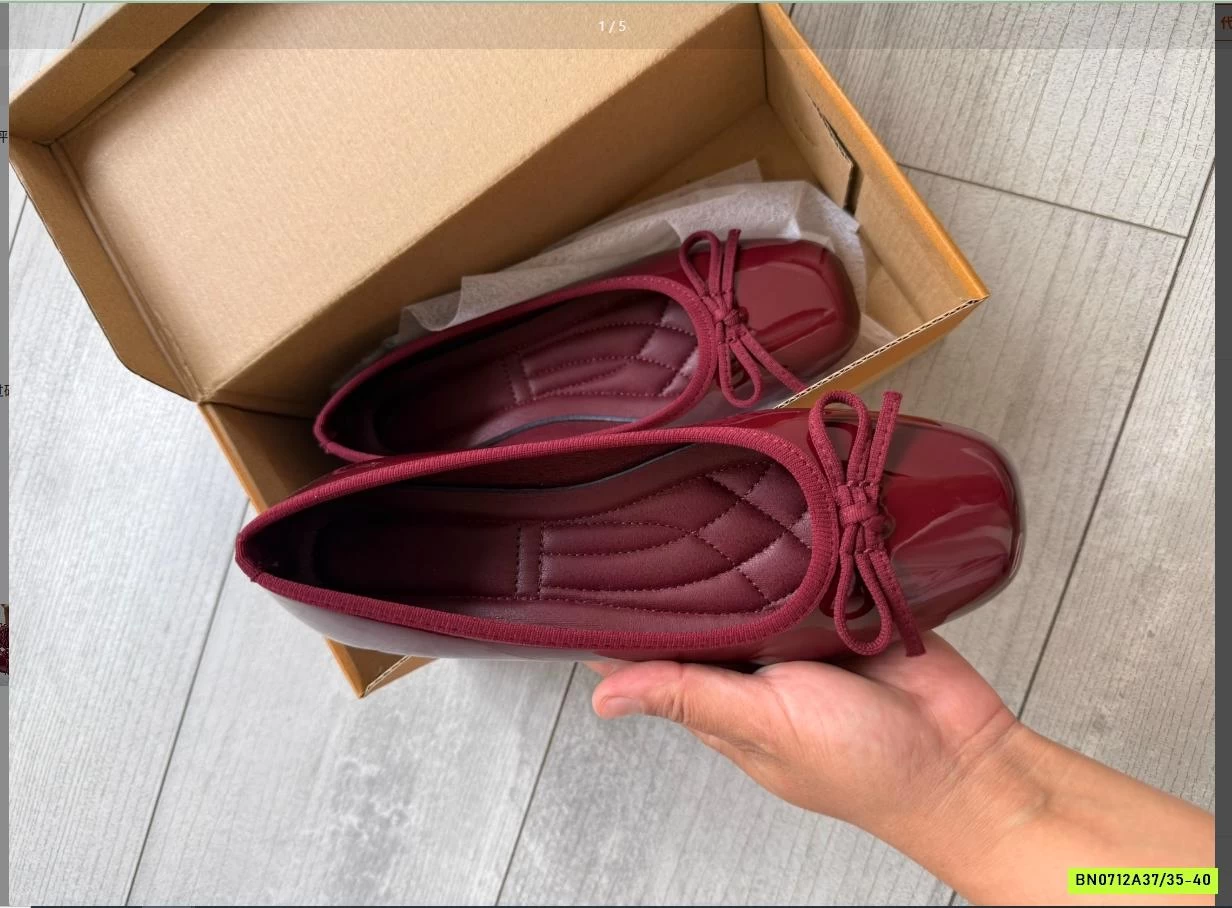 GIÀY BÚP BÊ NƠ NỮ