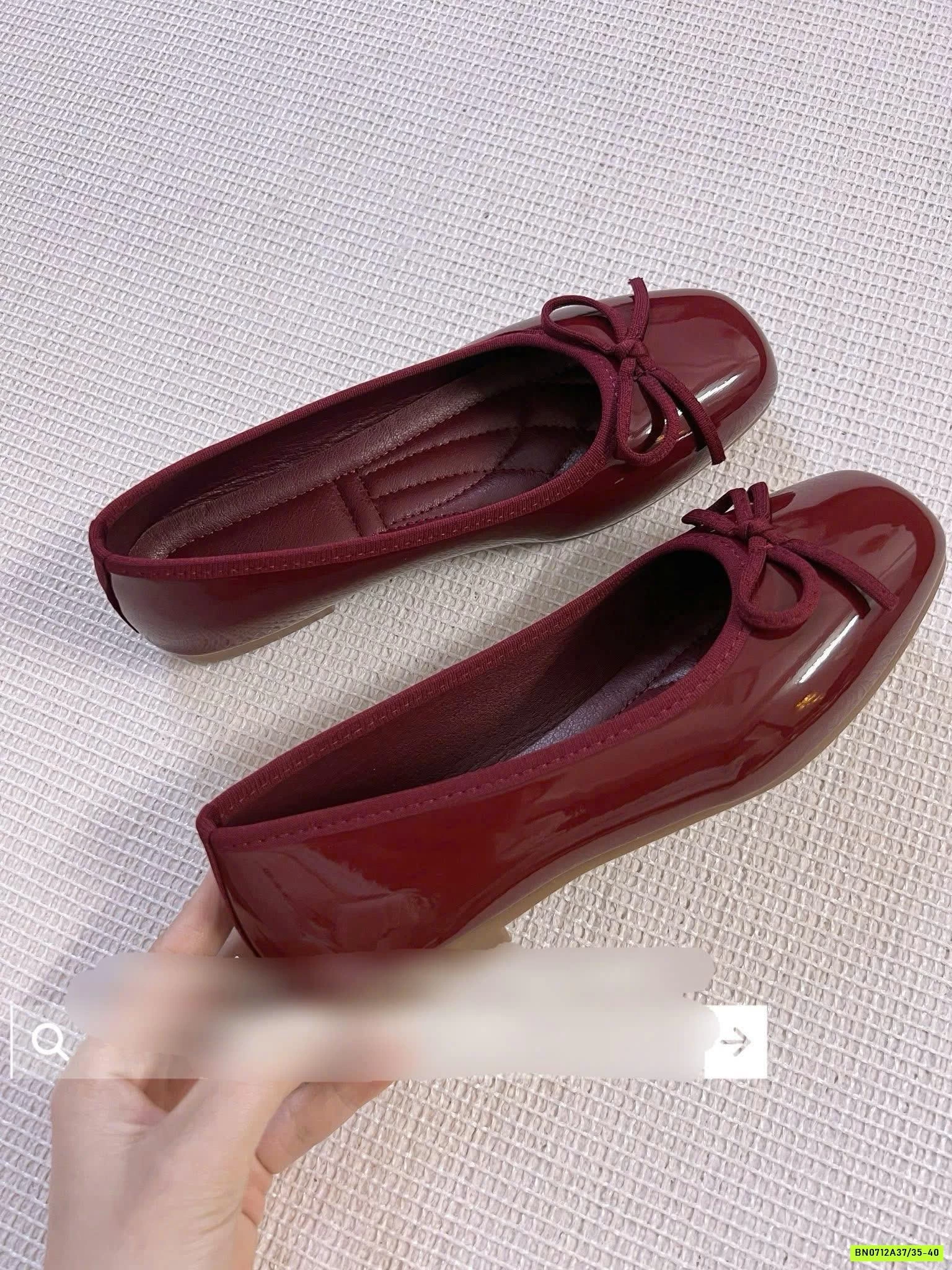 GIÀY BÚP BÊ NƠ NỮ