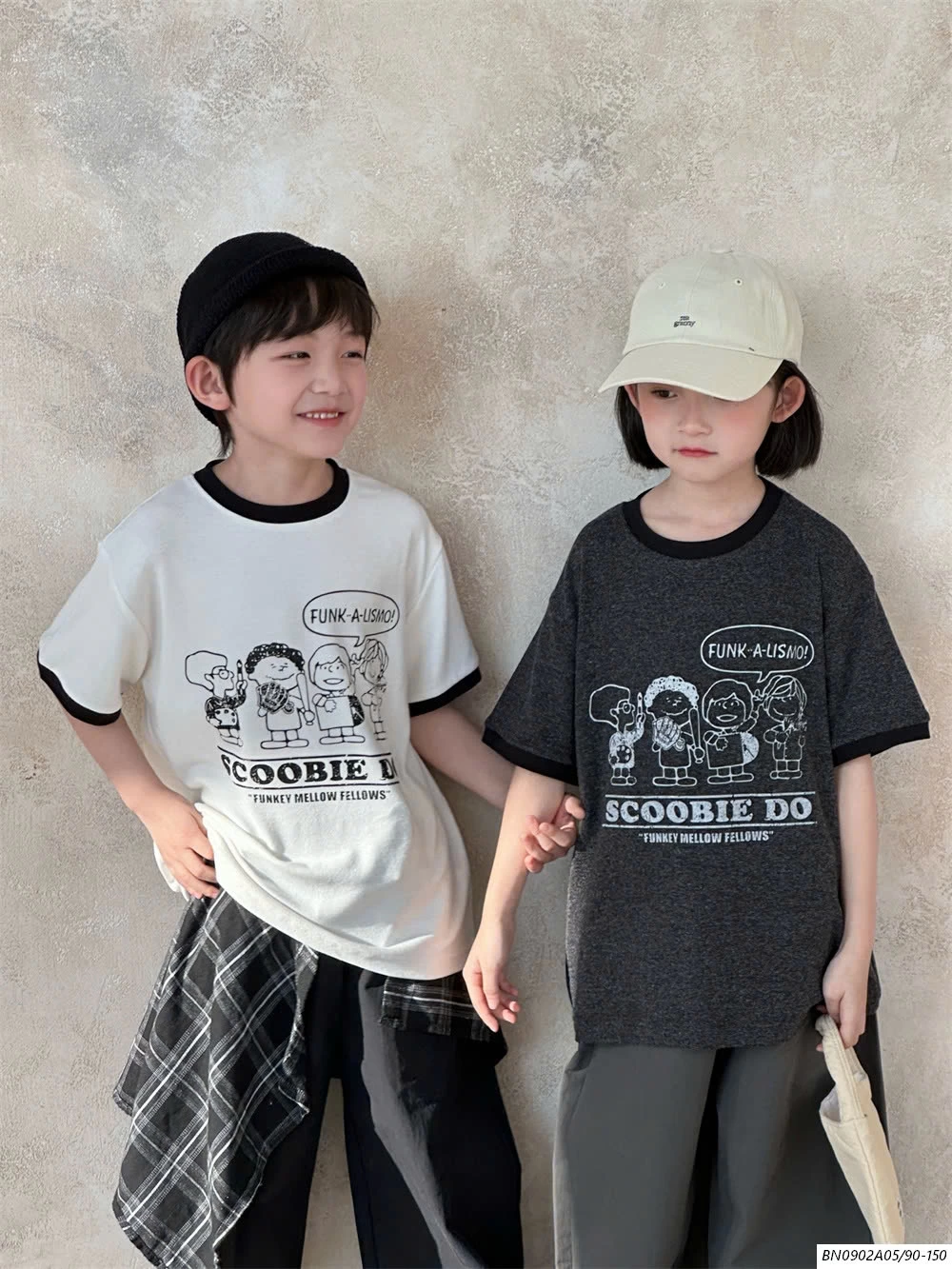 ÁO THUN HÌNH PHỐI MÀU VIỀN