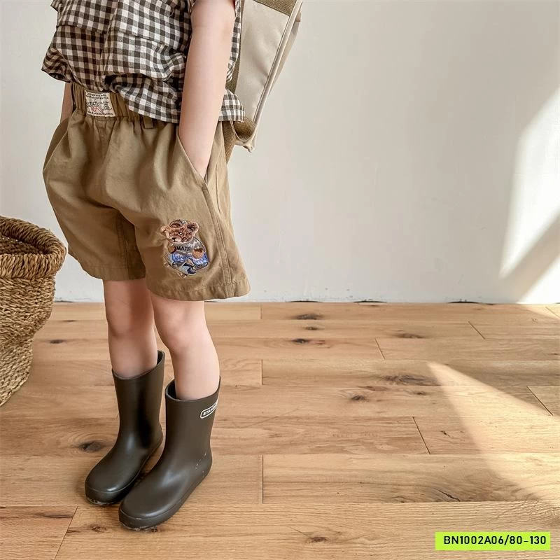 SHORT THÊU GẤU 123233 ADBABY