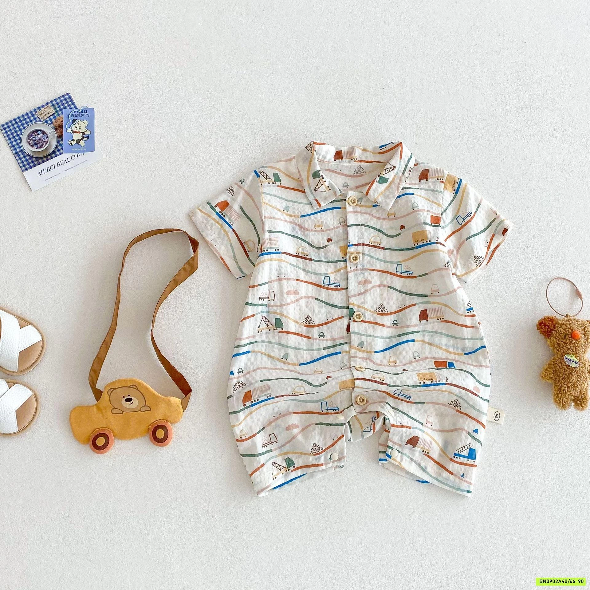 BODY SƠ MI ĐŨI HỌA TIẾT KUTE