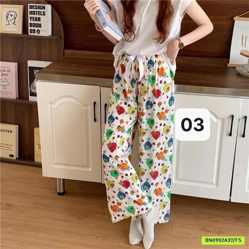 QUẦN LANH SUÔNG MẶC NHÀ