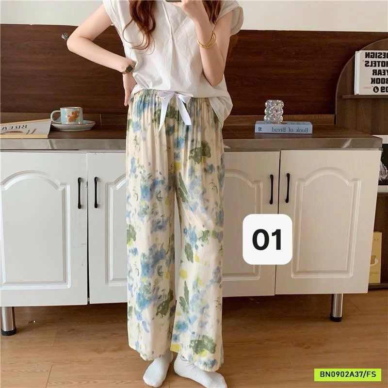 QUẦN LANH SUÔNG MẶC NHÀ