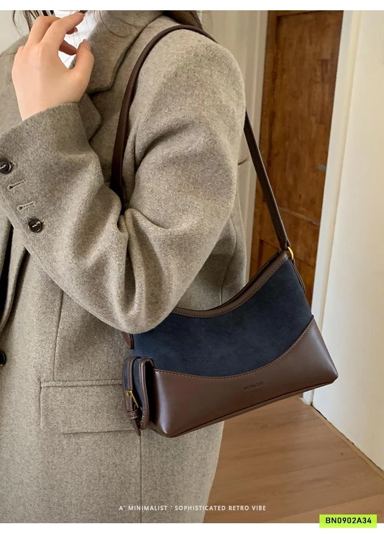 TÚI ĐEO CHÉO PHỐI DA LỘN