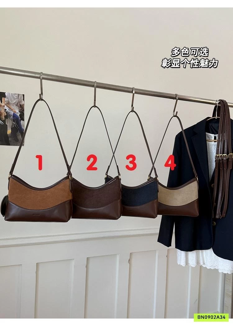 TÚI ĐEO CHÉO PHỐI DA LỘN