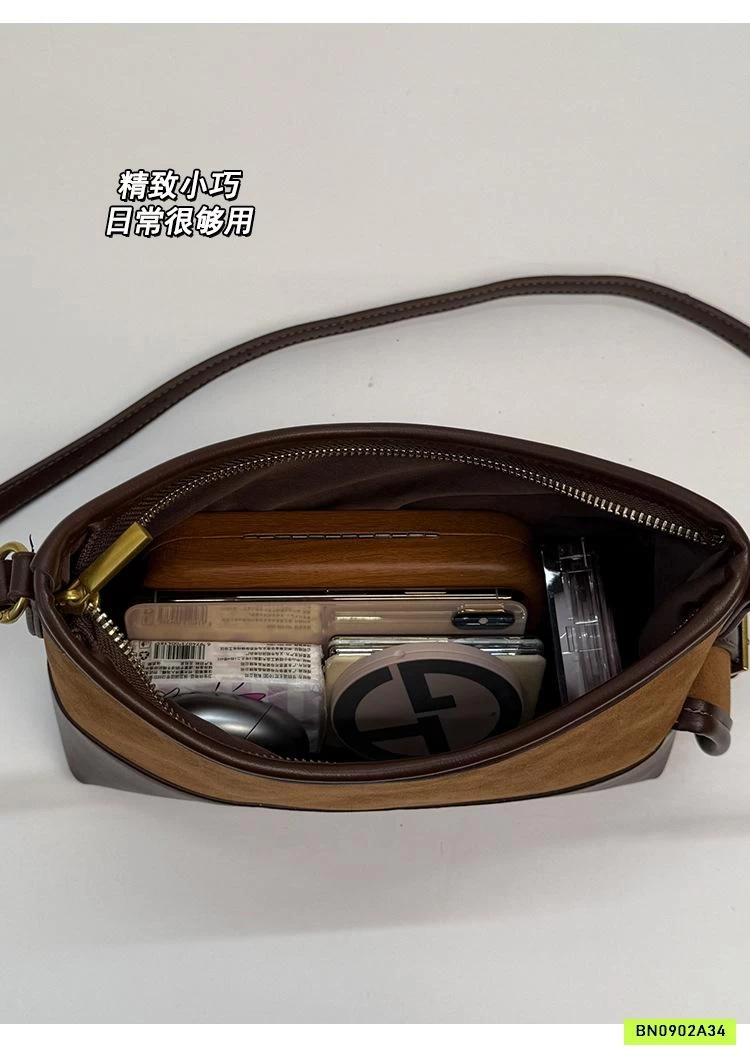 TÚI ĐEO CHÉO PHỐI DA LỘN