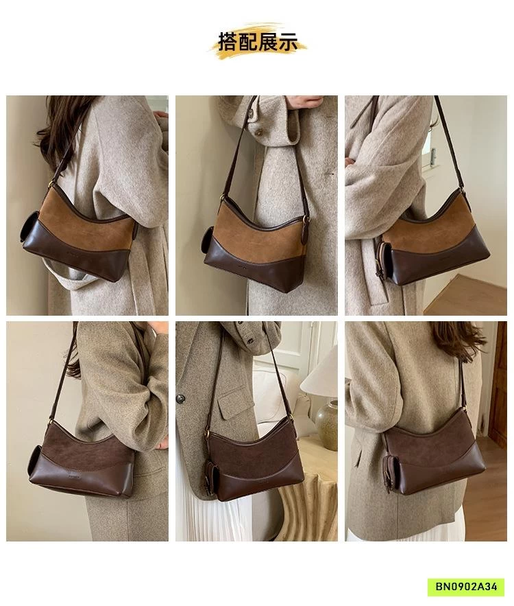 TÚI ĐEO CHÉO PHỐI DA LỘN