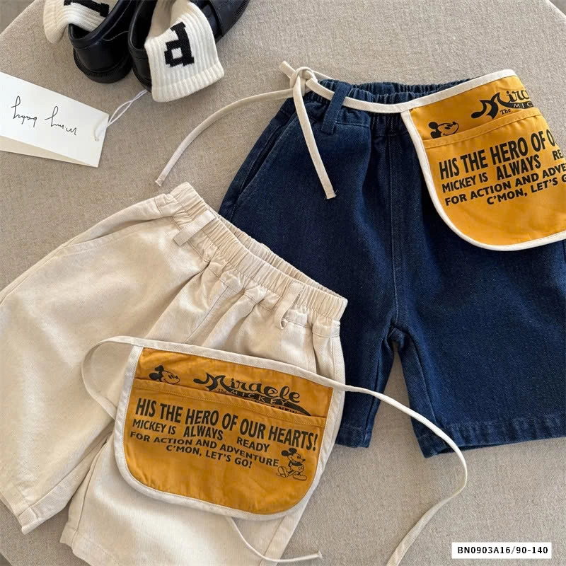 SHORT LỬNG KÈM BELT TÚI MMY