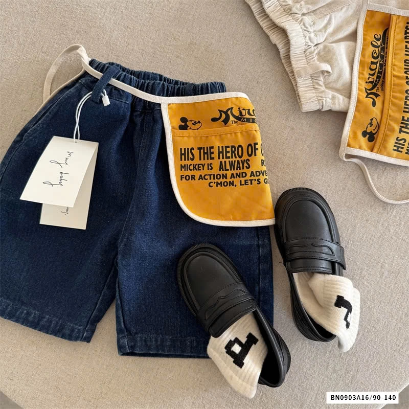 SHORT LỬNG KÈM BELT TÚI MMY