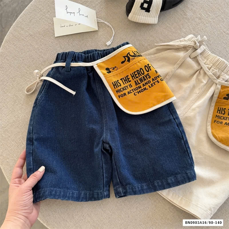 SHORT LỬNG KÈM BELT TÚI MMY