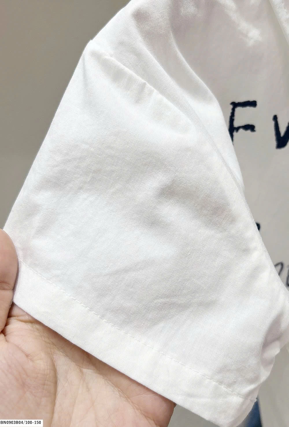 ÁO SƠ MI IN CHỮ CHO BÉ