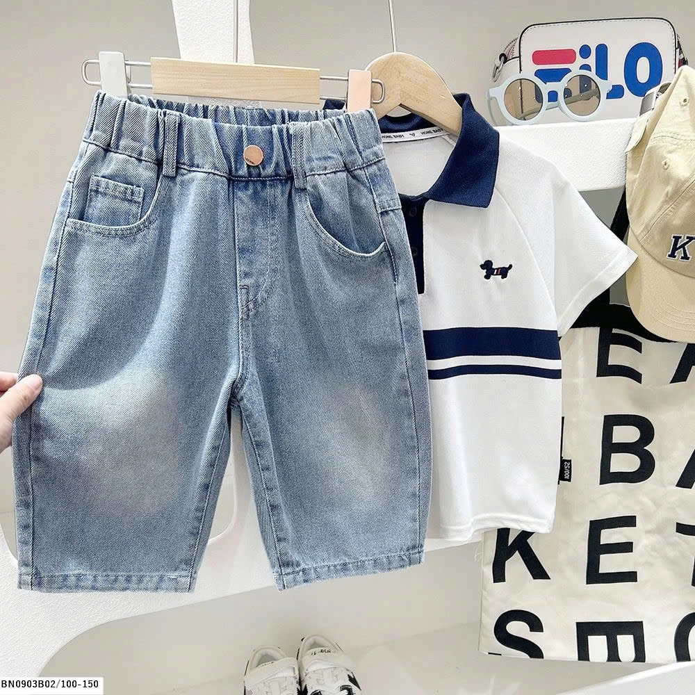 BST QUẦN SHORT JEAN BÉ TRAI