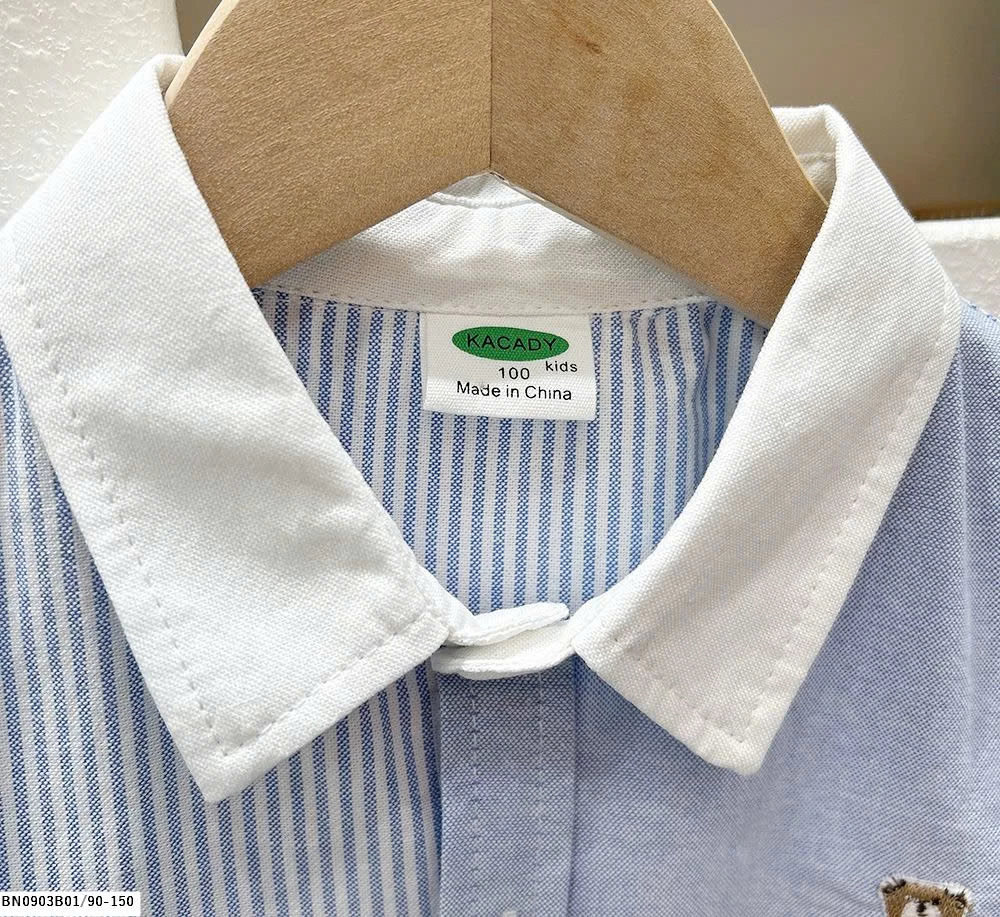 ÁO SƠ MI GẤU NGẮN TAY