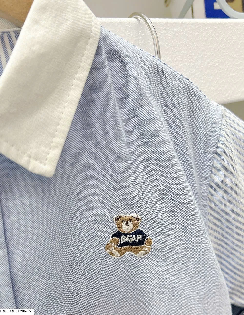 ÁO SƠ MI GẤU NGẮN TAY