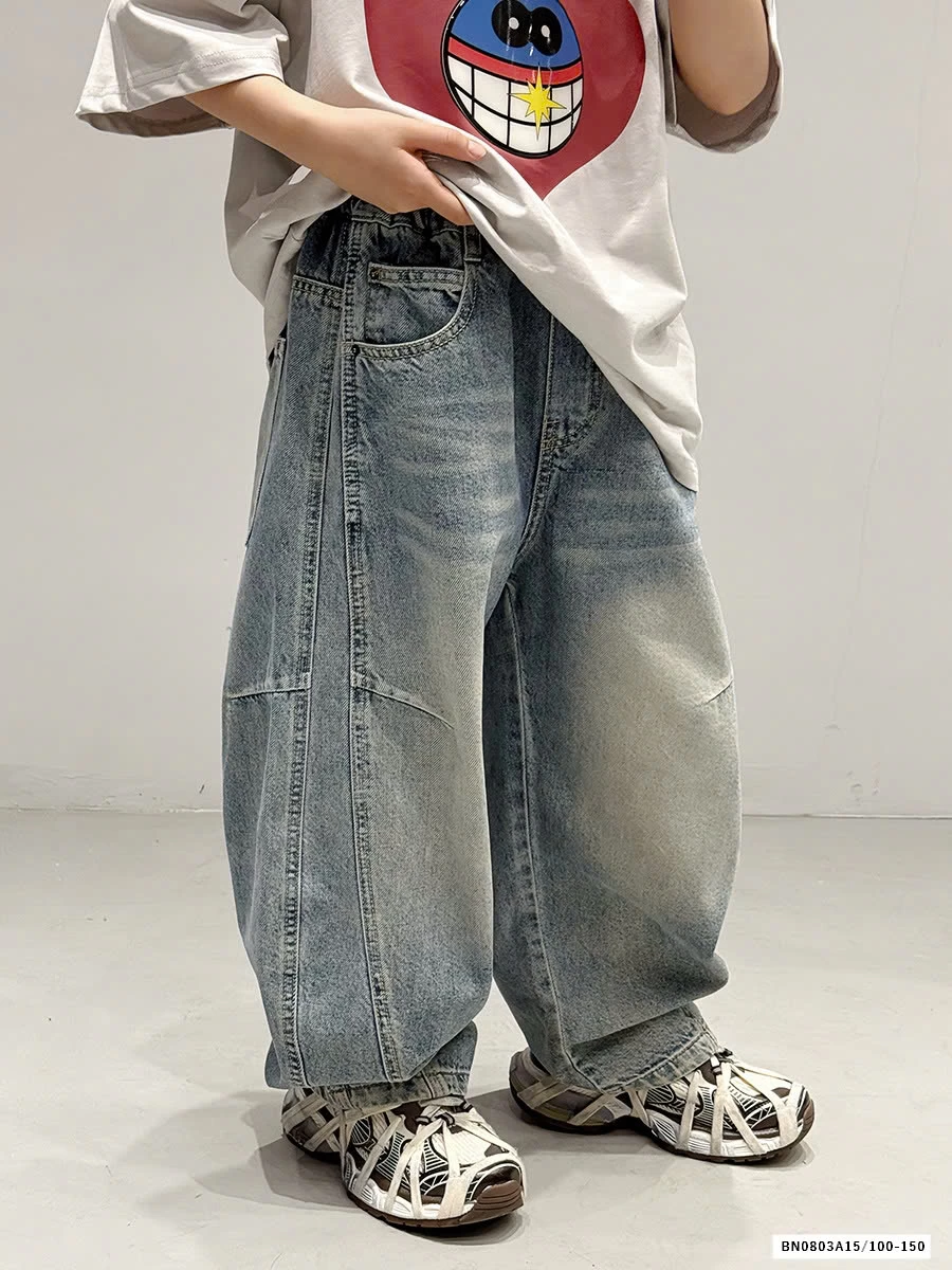 JEANS SUÔNG BẠC GỐI CÁ TÍNH