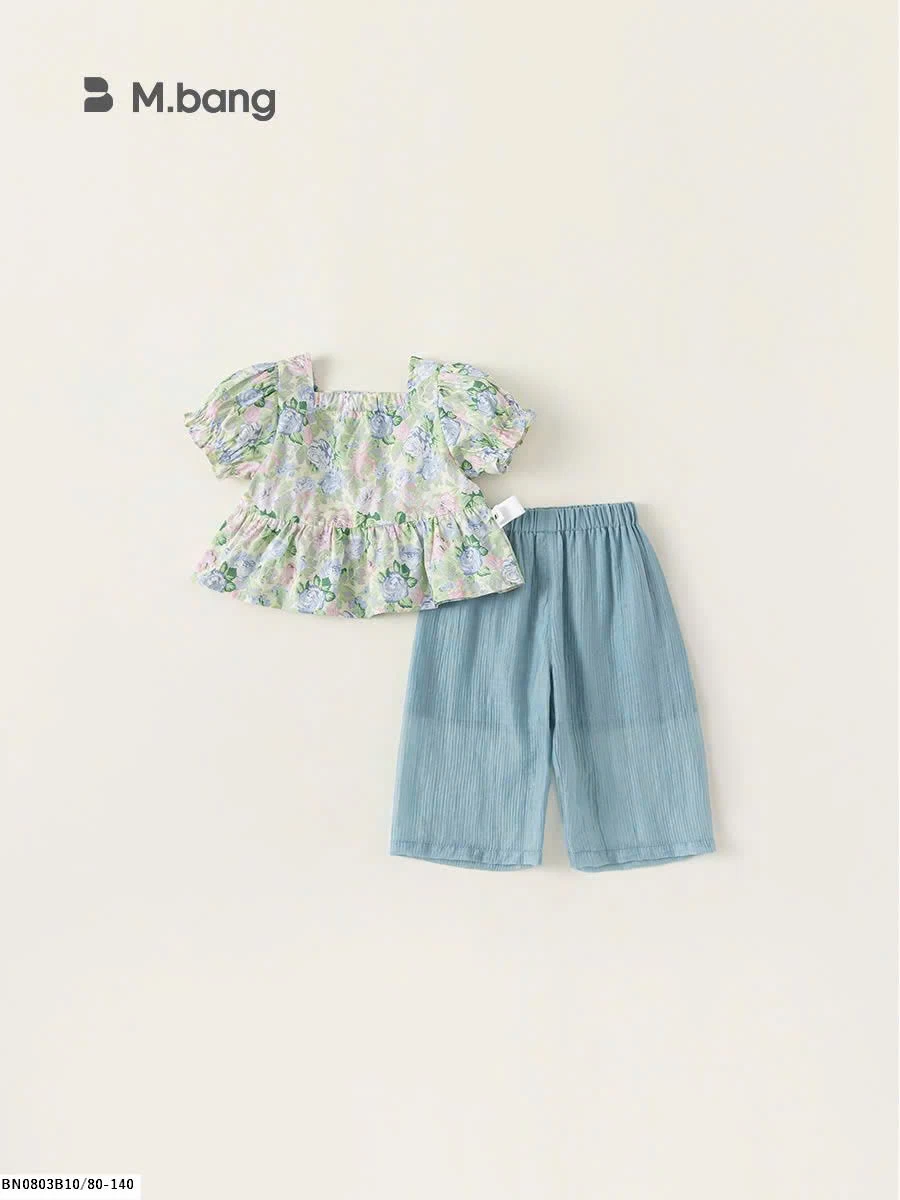 SET ÁO HOA QUẦN SUÔNG