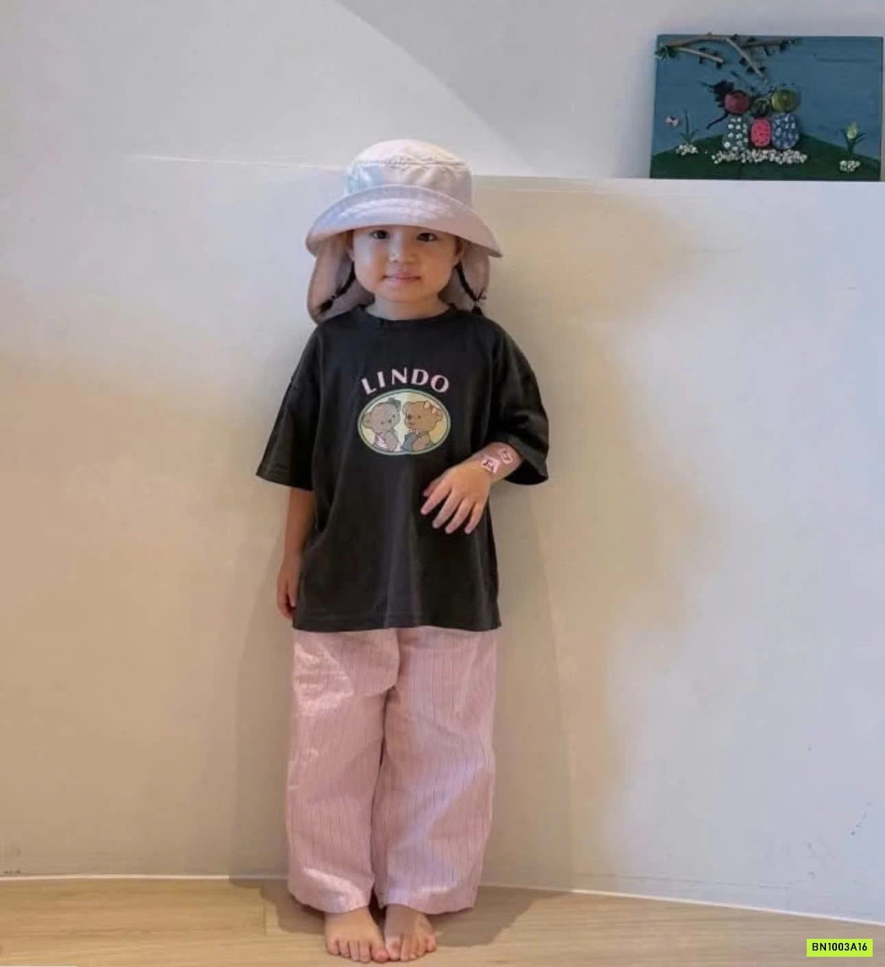 MŨ CHỐNG NẮNG KÈM VẠT CHE THÊU