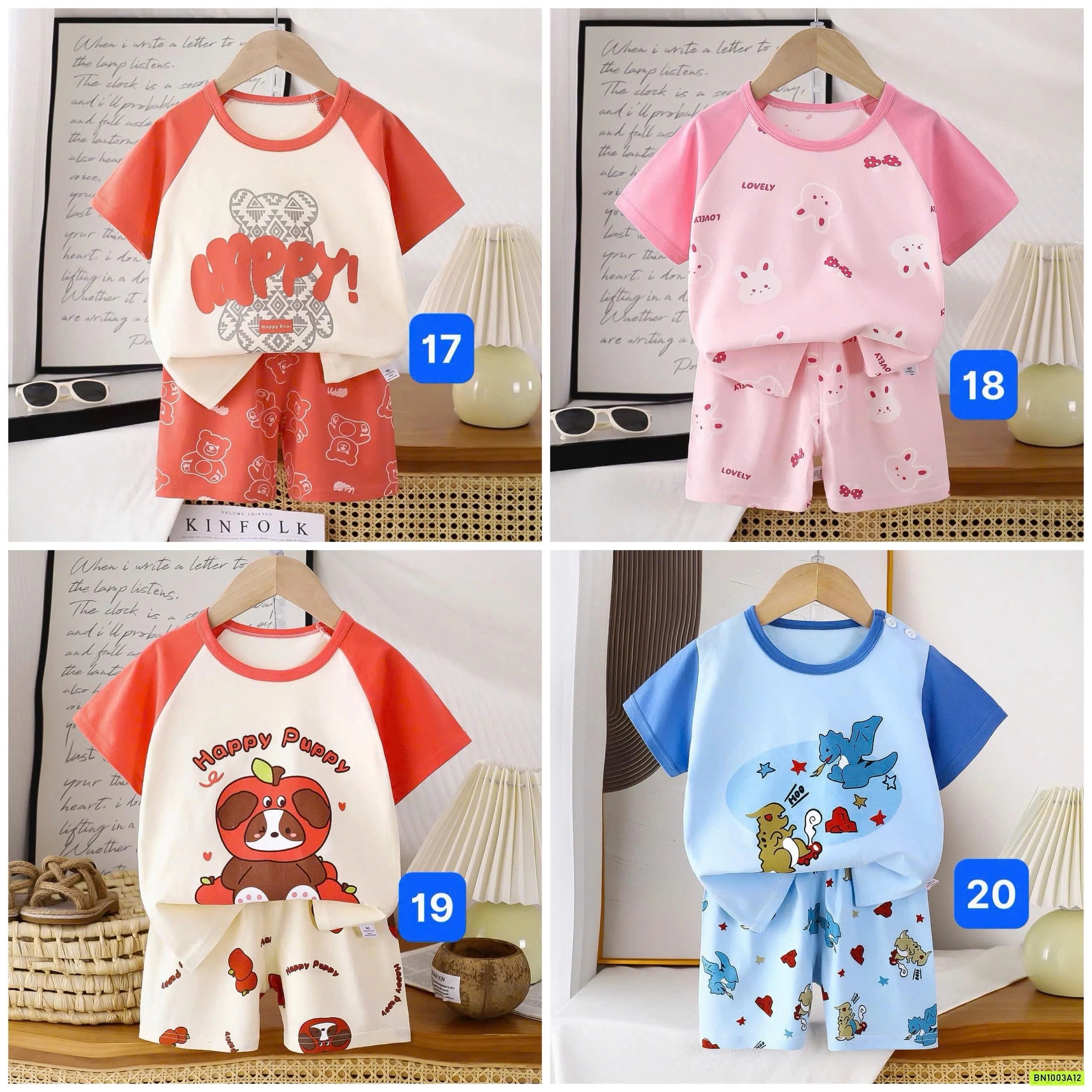 BỘ COTTON CỘC DỄ THƯƠNG