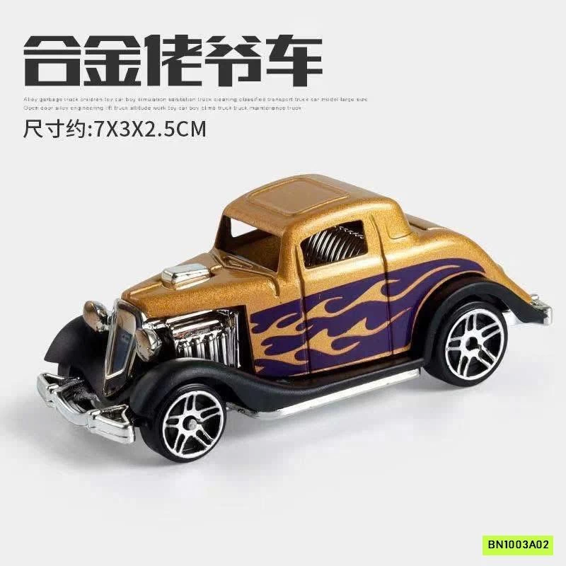 SÉT 6 MÔ HÌNH XE CỔ HỢP KIM