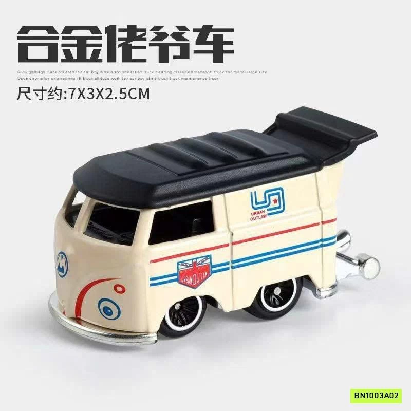 SÉT 6 MÔ HÌNH XE CỔ HỢP KIM