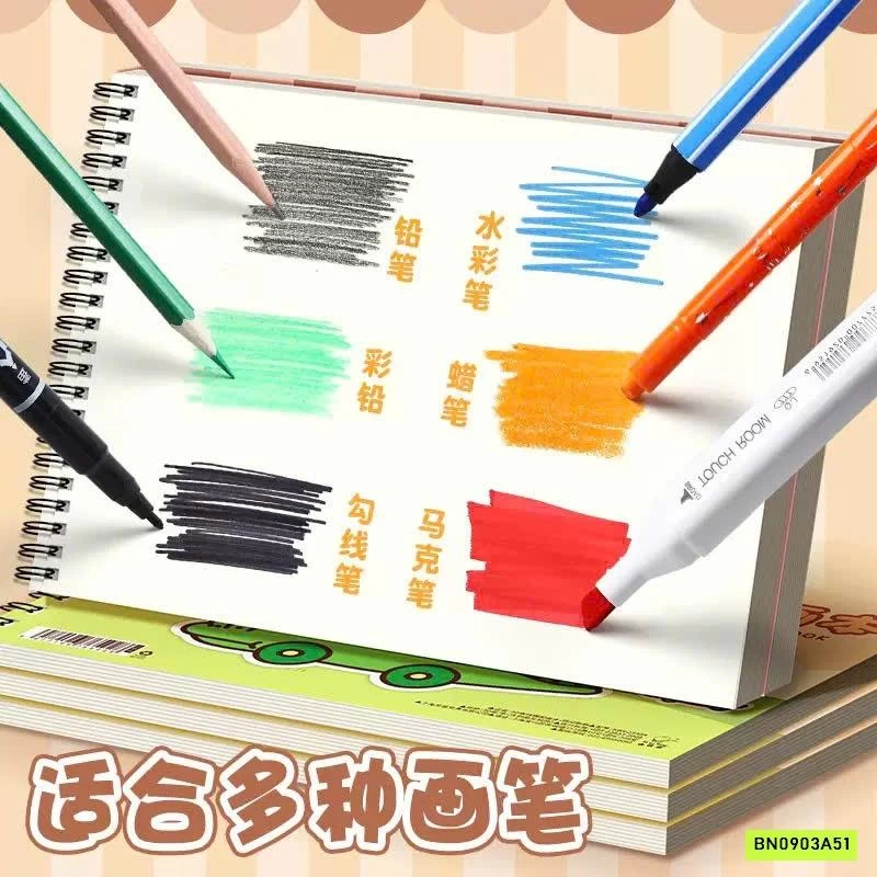 COMBO 4 QUYỂN VỞ VẼ A4 120 TRANG