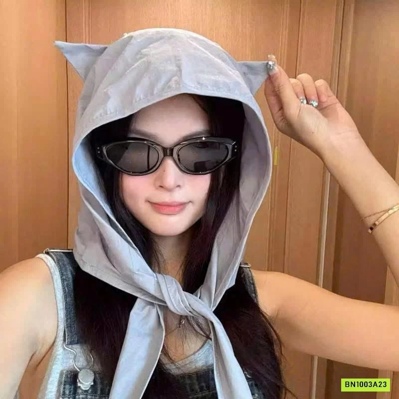 KHĂN CHỐNG NẮNG TAI MÈO KUTE