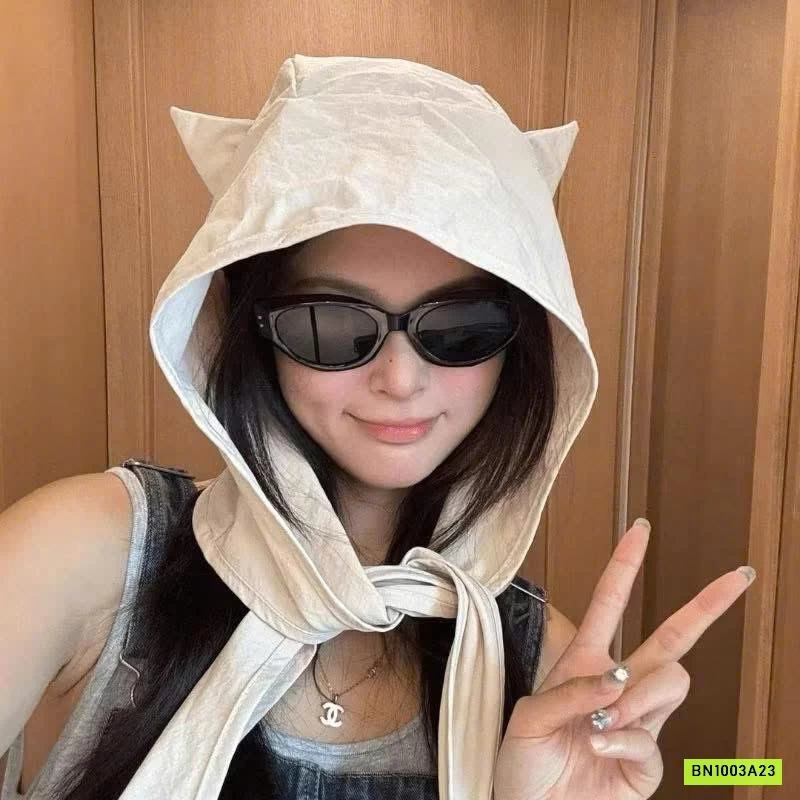 KHĂN CHỐNG NẮNG TAI MÈO KUTE