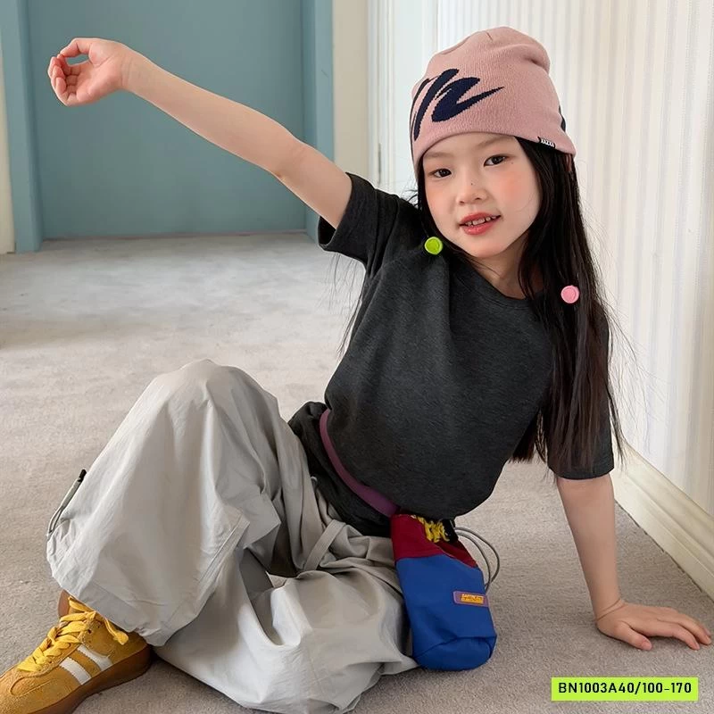 ÁO THUN TRƠN CỔ TRÒN BASIC 26A047 AMBB