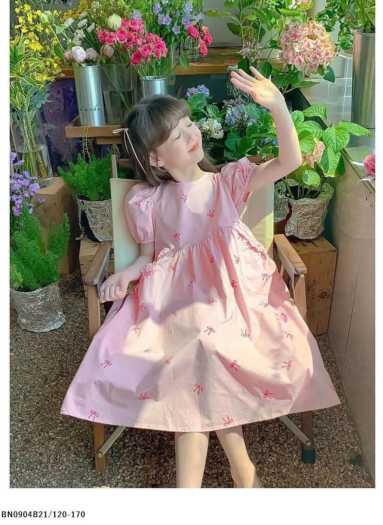 VÁY NƠ XINH CHO BÉ GÁI SZ ĐẠI