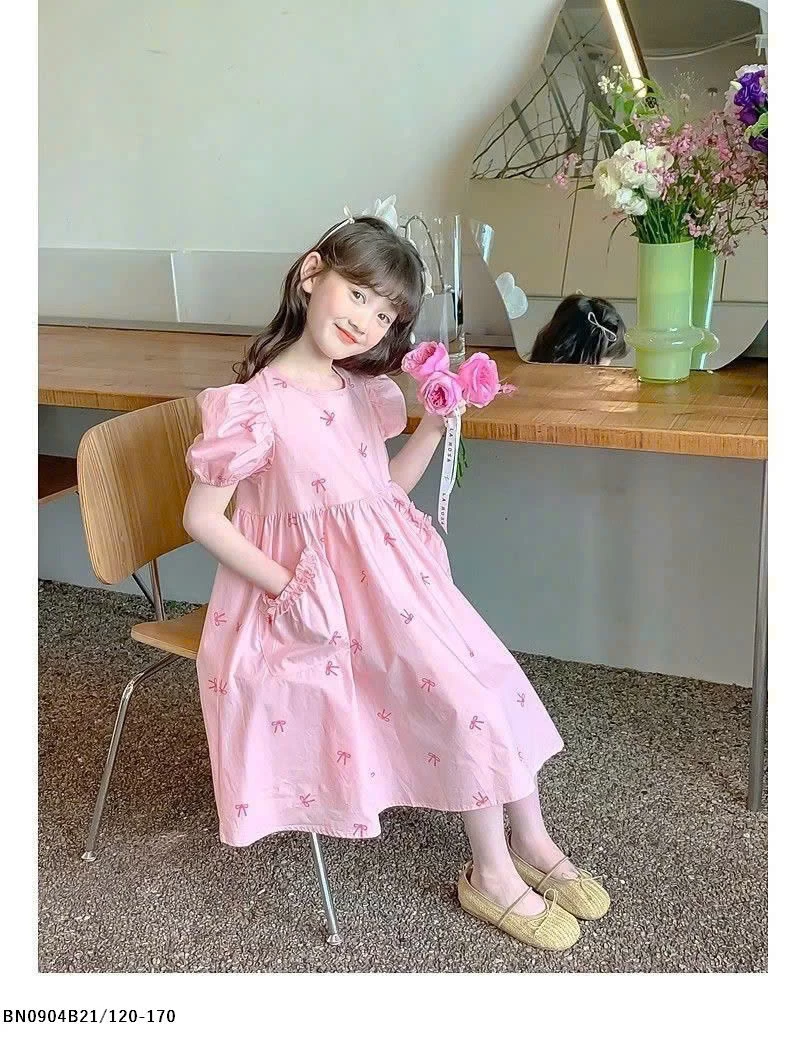 VÁY NƠ XINH CHO BÉ GÁI SZ ĐẠI