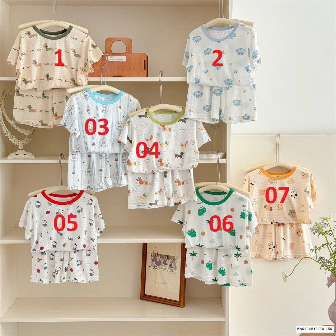 BỘ THÔNG HƠI MẶC NHÀ CHO BÉ