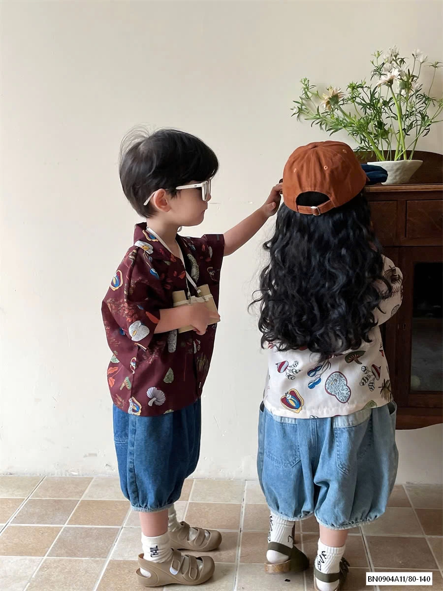 QUẦN BÍ JEANS TÚI PHỐI VIỀN