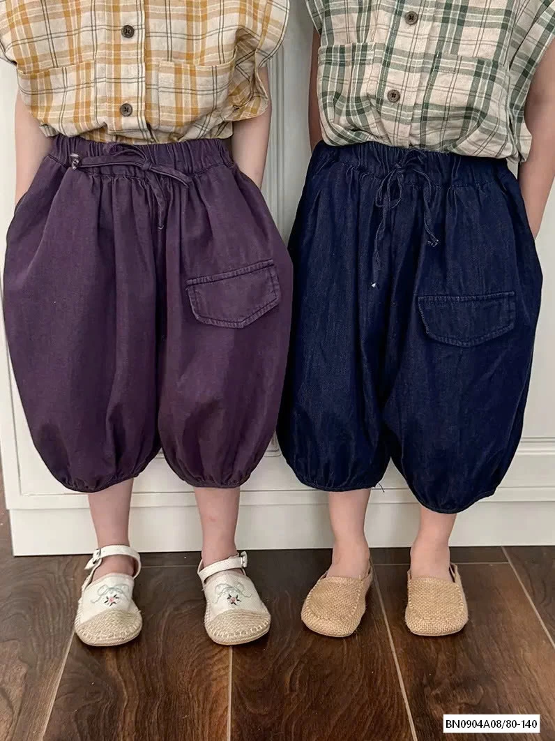 SƠ MI CARO MIX QUẦN BÍ TÚI TRƯỚC