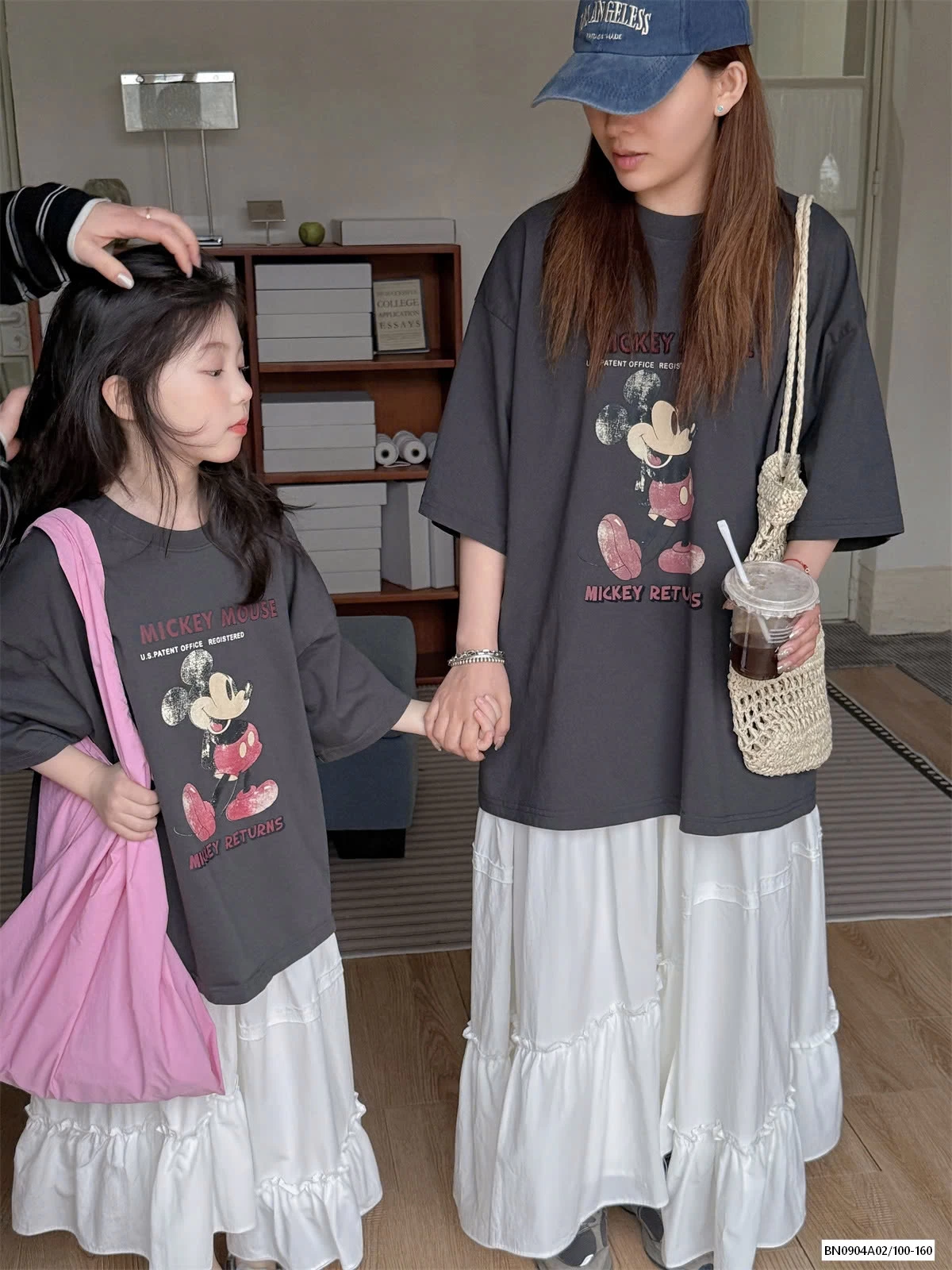 ÁO THUN MICKEY XÁM