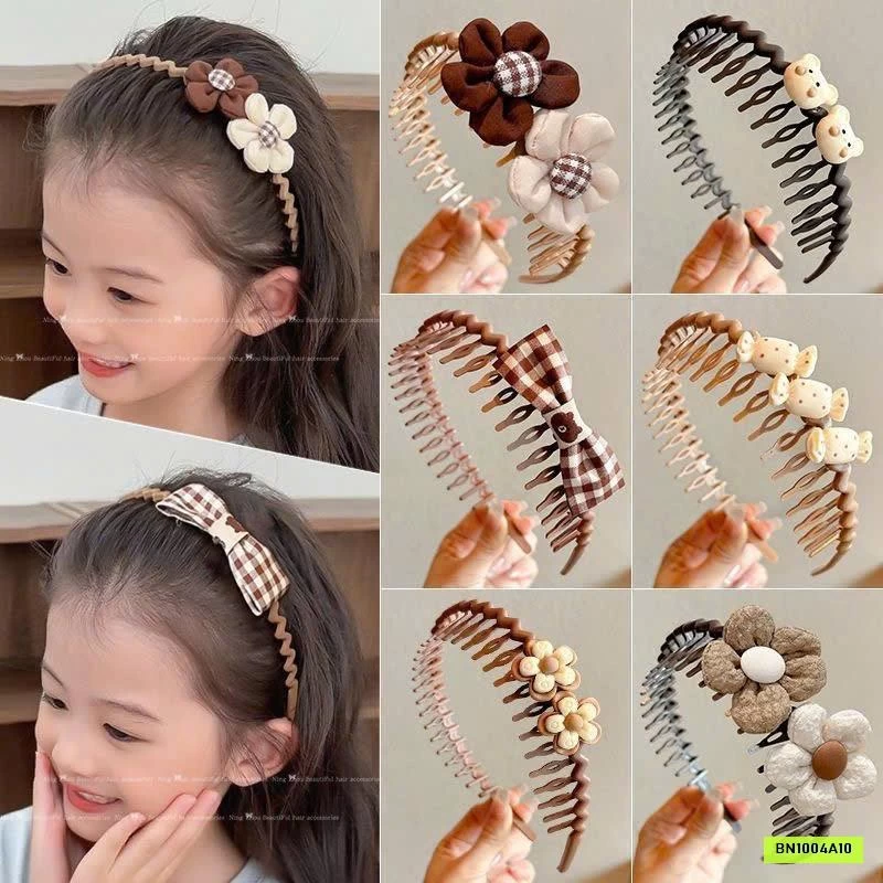 SET 5 CHIẾC BỜM TÓC CHO BÉ GÁI