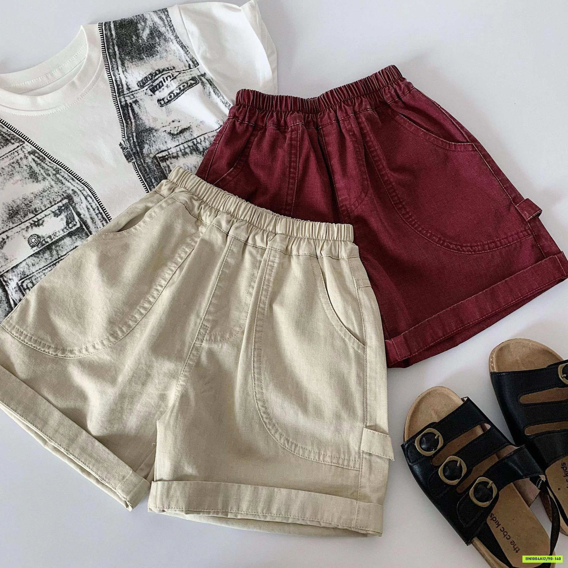 SHORT THÔ TÚI BÊN