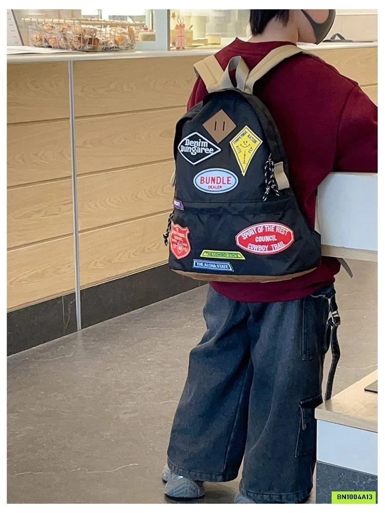 BALO THỜI TRANG PHỐI MÀU CÁ TÍNH