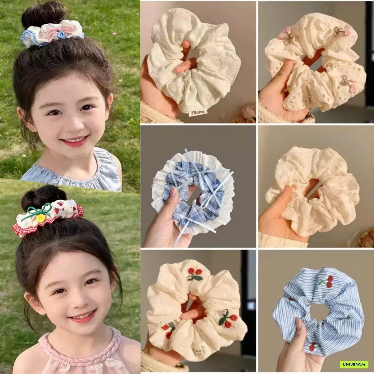 COMBO 12 CHUN BUỘC TÓC XINH