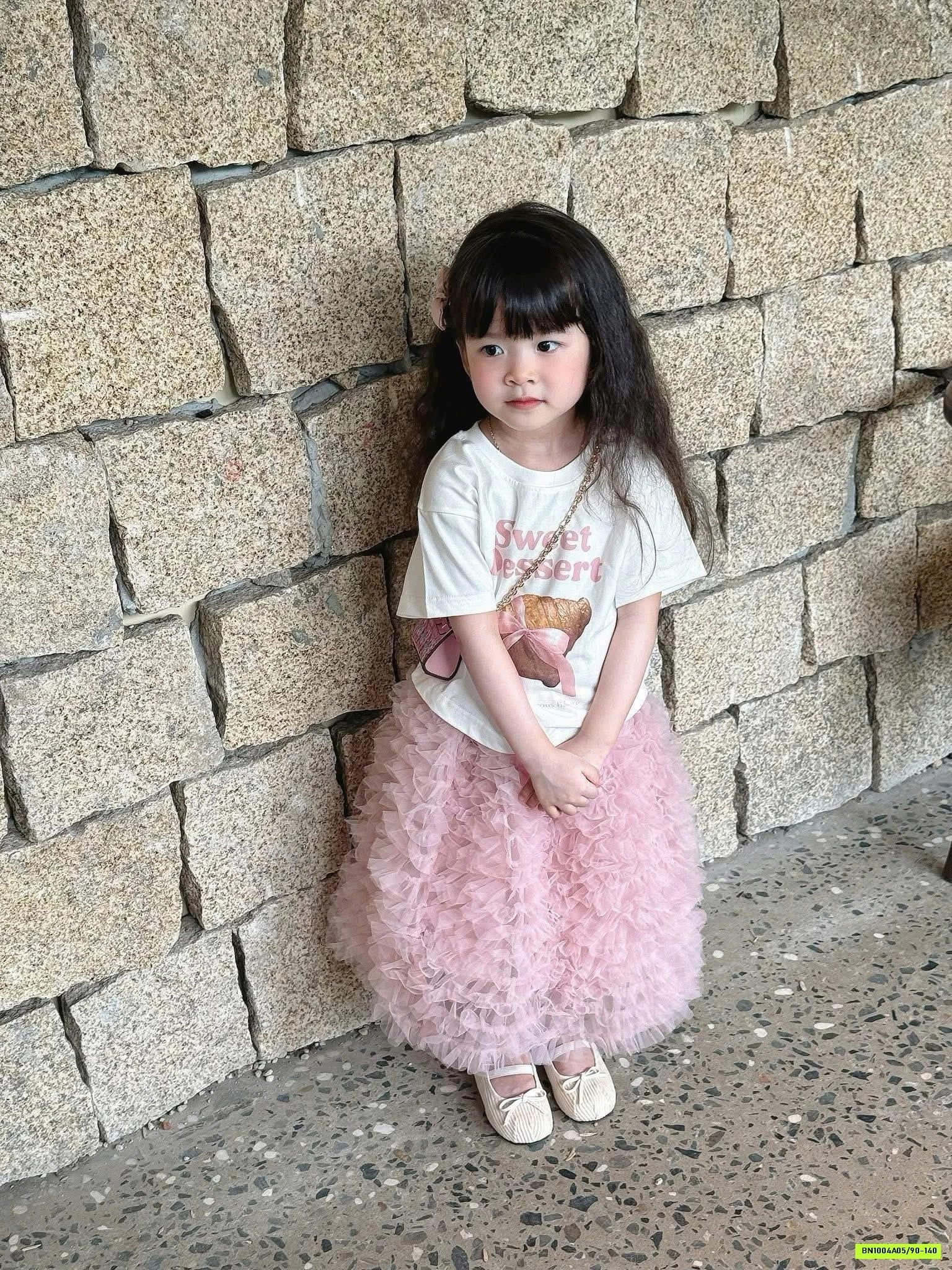 SÉT ÁO VÁY TUTU HỒNG