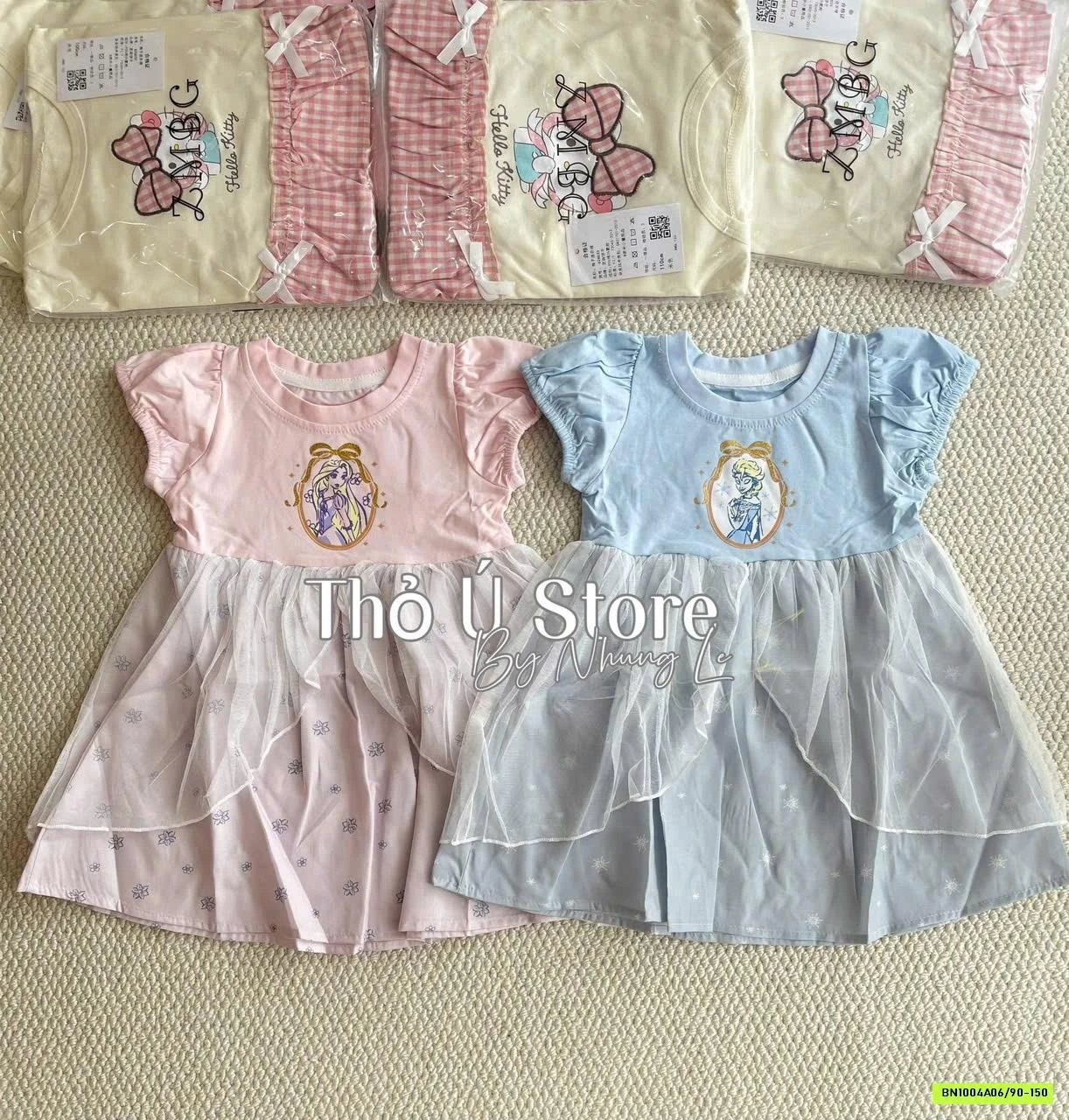 VÁY SANRIO PHỐI VOAN DỄ THƯƠNG