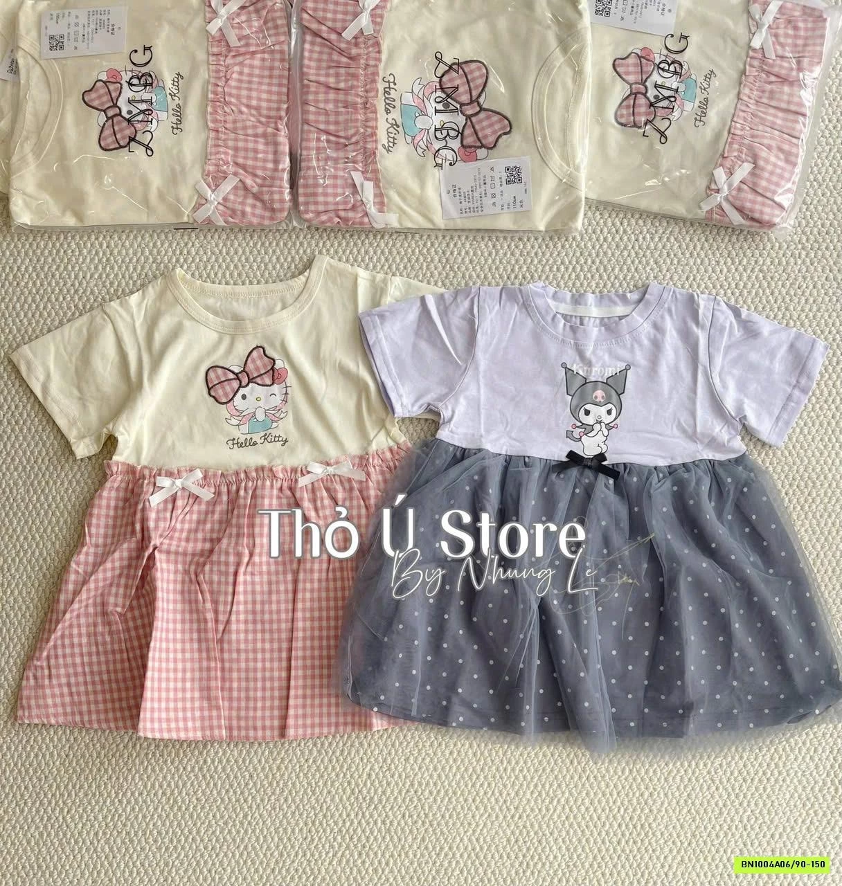 VÁY SANRIO PHỐI VOAN DỄ THƯƠNG