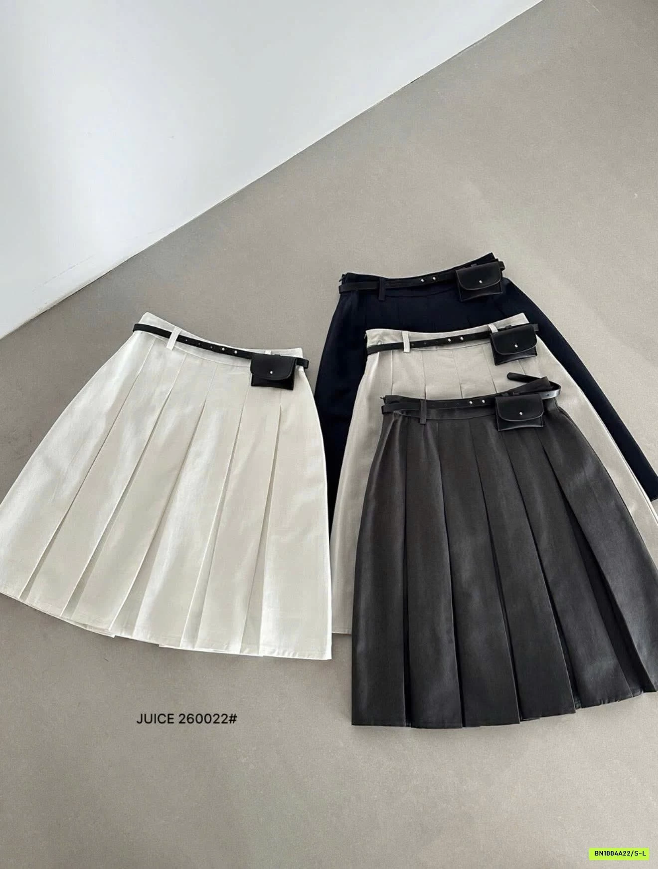 CHÂN VÁY XẾP LY JUICE