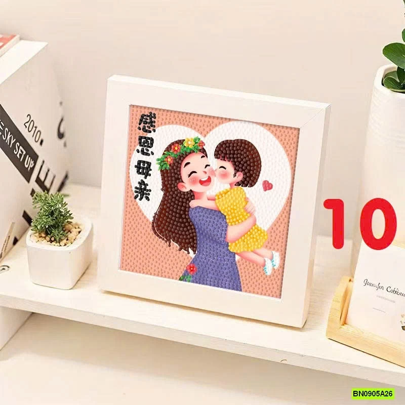 TRANH ĐÍNH ĐÁ TẶNG MẸ