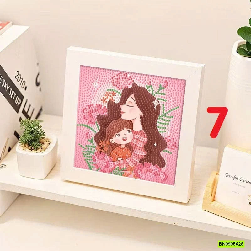 TRANH ĐÍNH ĐÁ TẶNG MẸ