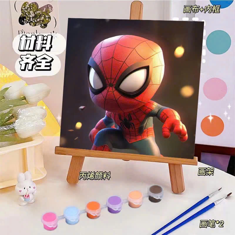 TRANH TÔ MÀU SƠN DẦU CHO BÉ