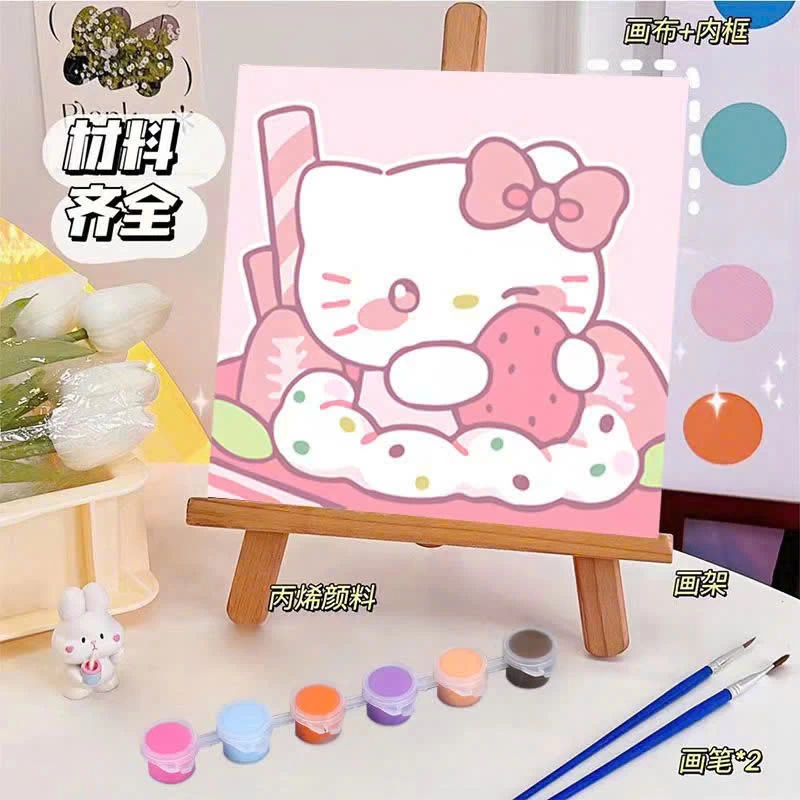 TRANH TÔ MÀU SƠN DẦU CHO BÉ