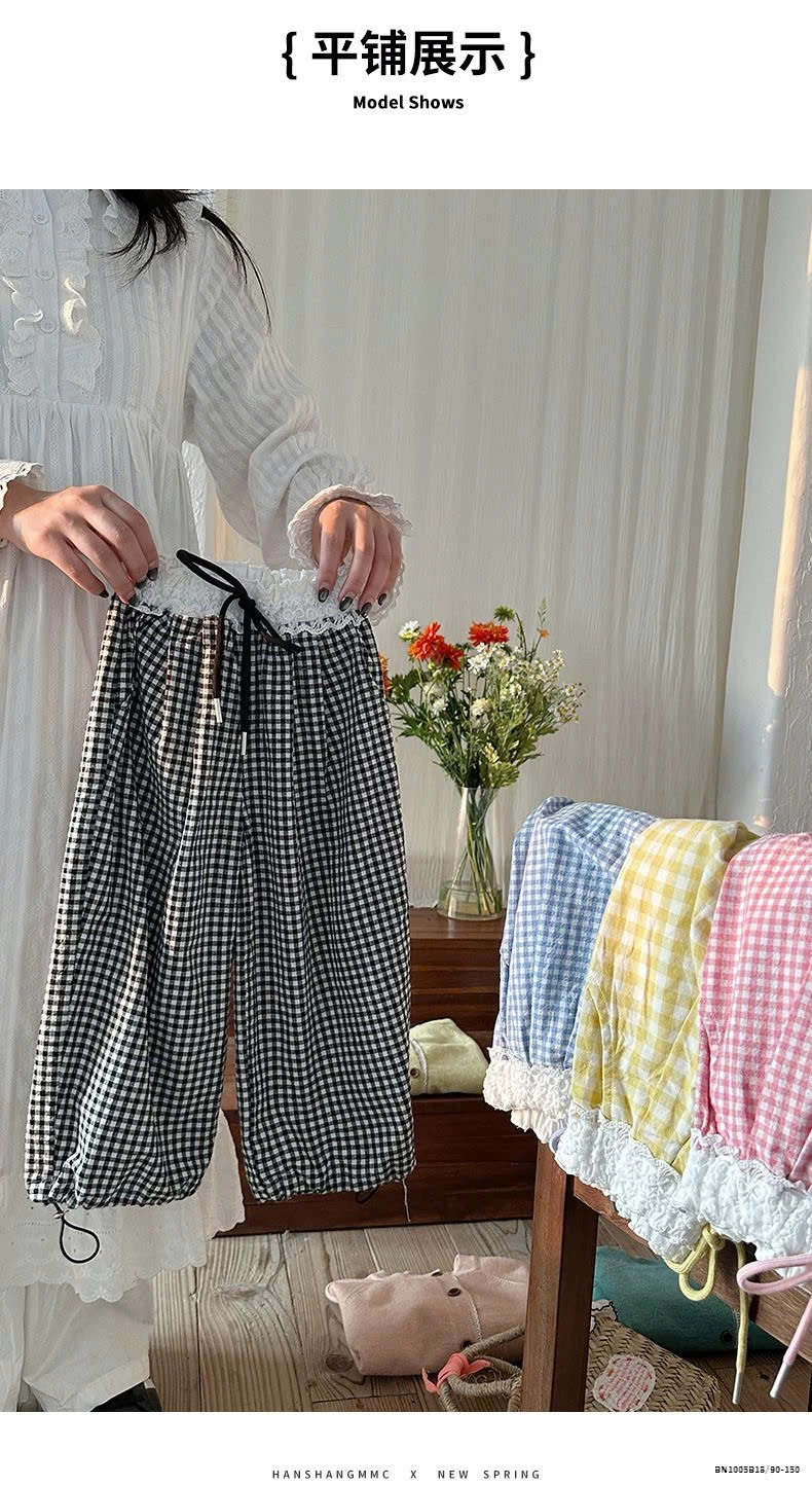 QUẦN CARO BO GẤU