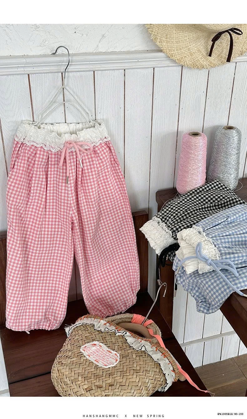 QUẦN CARO BO GẤU