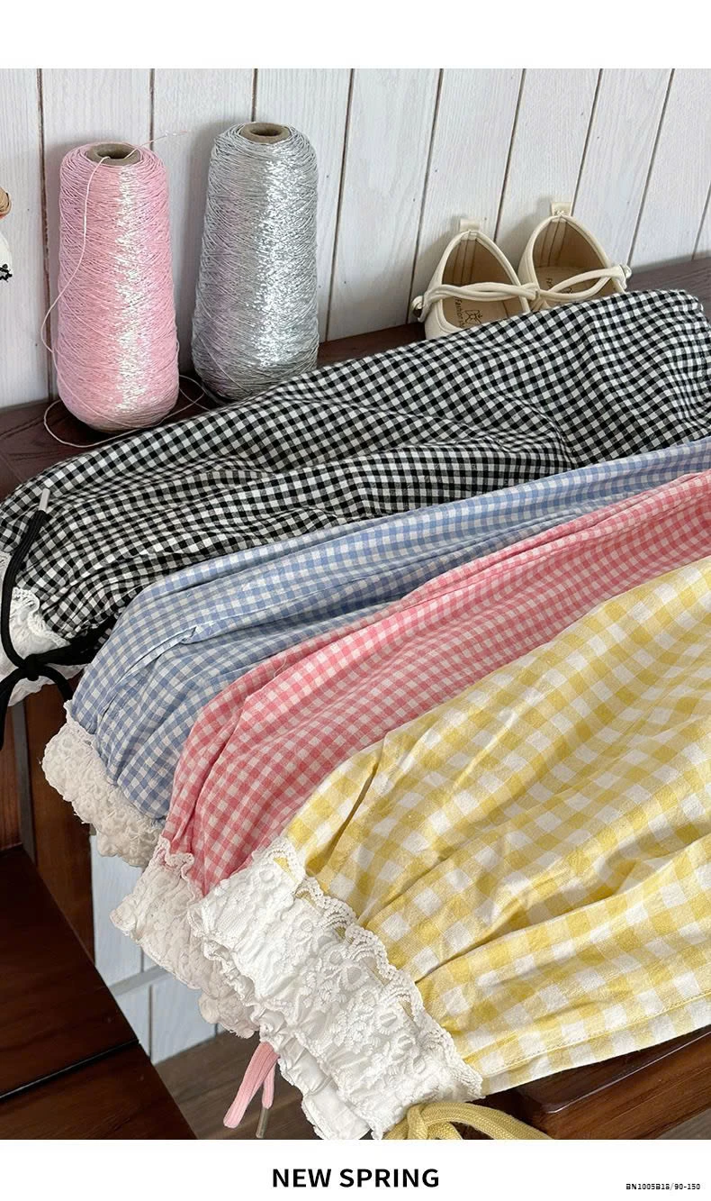 QUẦN CARO BO GẤU